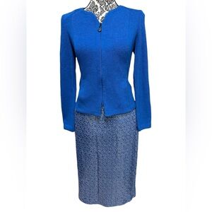 St. John Skirt Suit Set Sz 2